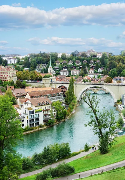 Bern Švýcarsko v pozdním létě — Stock fotografie