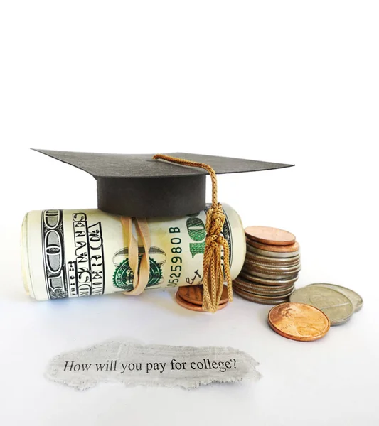 College costs question — Stock Photo, Image