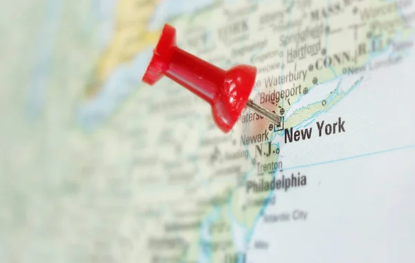 New York city map — Stock Photo, Image