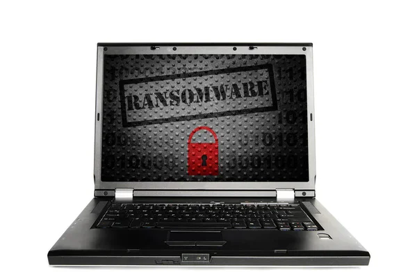 Computer ransomware concept — Stockfoto
