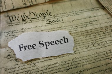 Freedon of Speech clipart