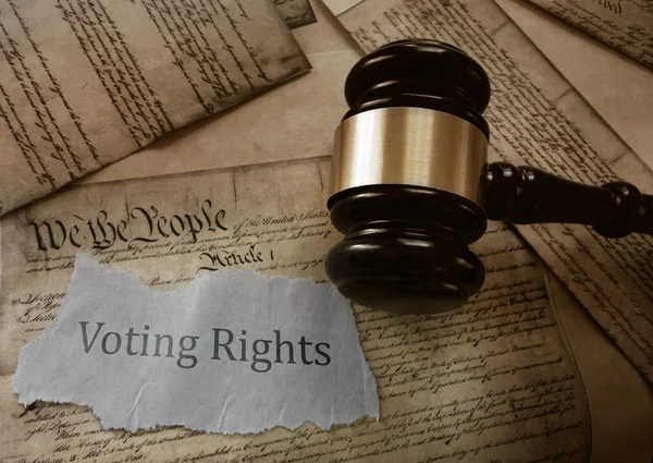 Pojęcie prawa do głosowania — Zdjęcie stockowe