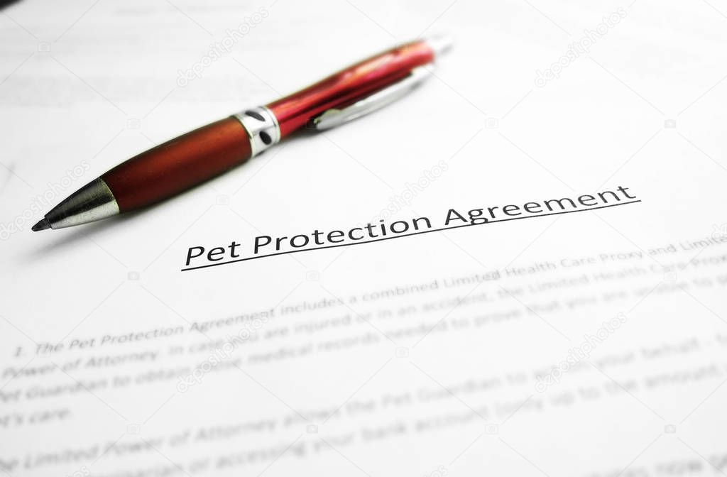 Pet Protection Agreement