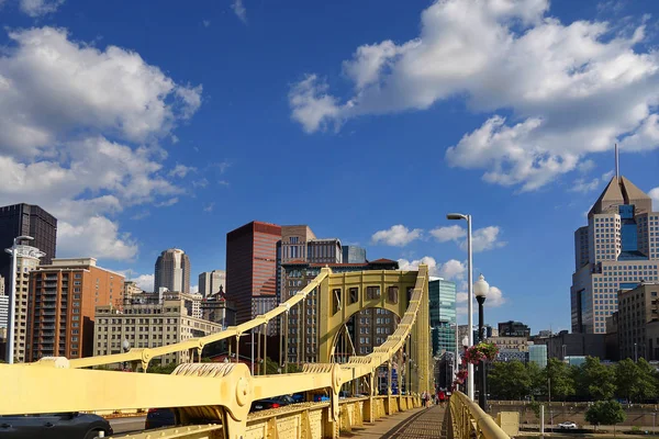 Horizonte de Pittsburgh pa — Foto de Stock