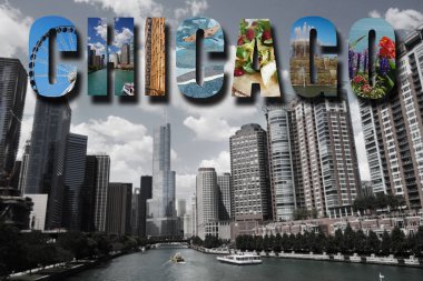 Chicago kolaj manzarası