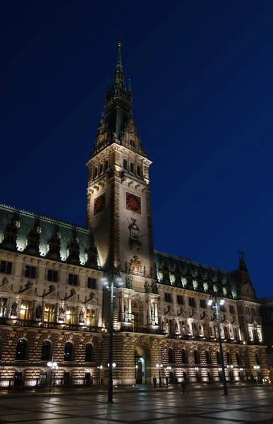 Hamburg City Hall — Stock Photo, Image