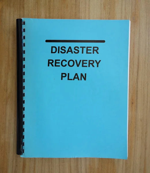 Plan de recuperación ante desastres — Foto de Stock