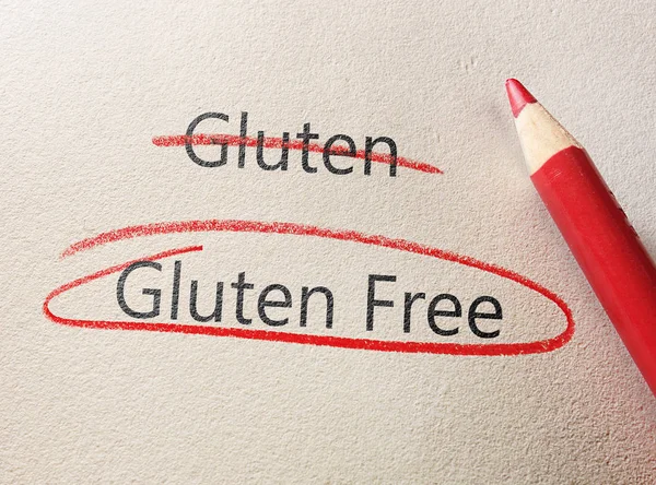 Gluten free circle — Stock Photo, Image