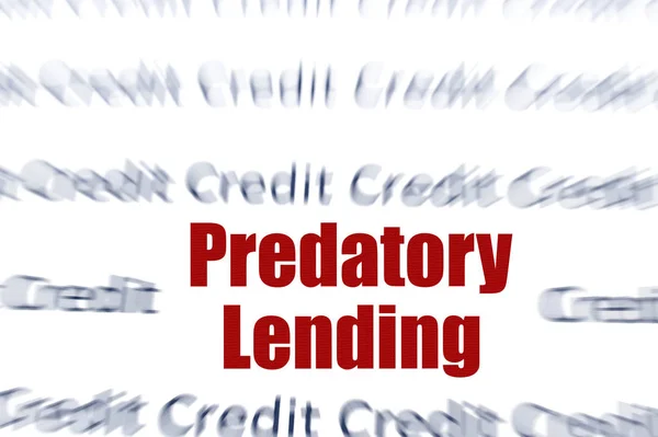 Predatory Lending concept — Stock Photo, Image