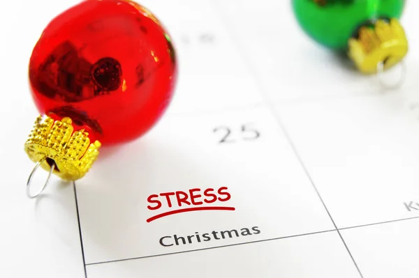 Christmas and Holidays Stress concept — Stock Photo, Image