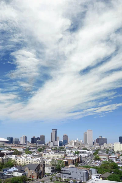 न्यू ऑर्लिअन्स आकाशातील दृश्य — स्टॉक फोटो, इमेज
