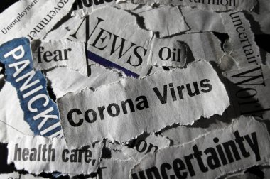 Corona Virüs haberlerinde çeşitli olumsuz haberler var.