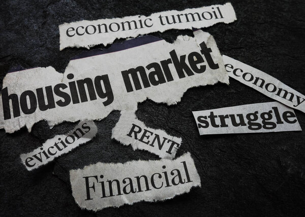 Rent, Eviction and other various bad economic news headlines