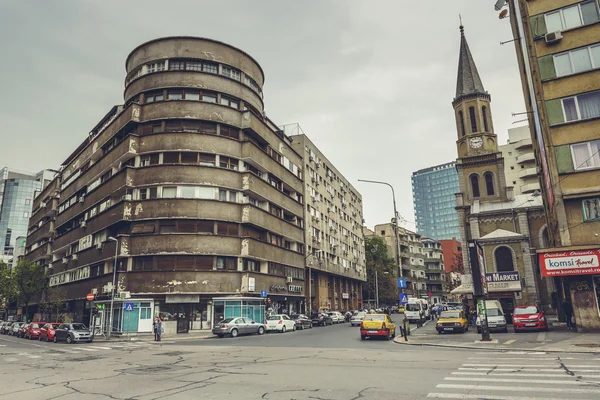 Edificio Interwar, Bucarest, Rumania — Foto de Stock