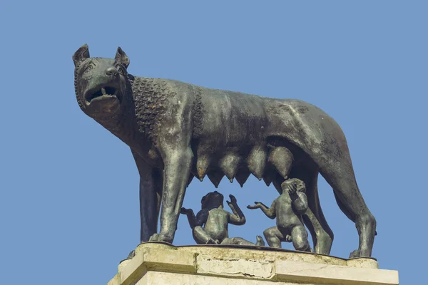 Capitoline Wolf Sculpture — Stock Photo, Image