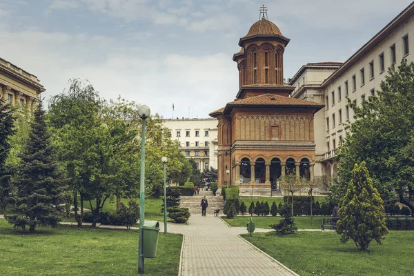 Cretulescu Church, Bucharest, Romania — 图库照片