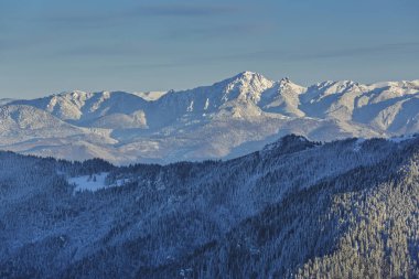 Snowy Ciucas mountains, Romania