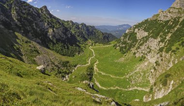 Malaiesti Valley, Bucegi Dağları, Romanya