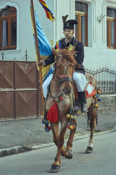 Junii Brasovului Parade, Brasov, Rumänien — Stockfoto