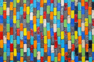 İçeriğiniz için modern renkli harç çizgisi veya doku boşluğu.