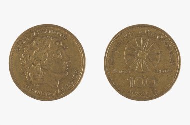 madeni para imparatoru büyük iskender