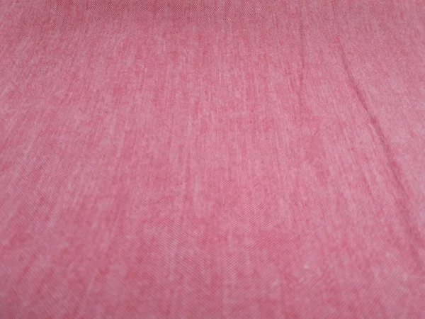 Tissu de coton rouge texture fond — Photo