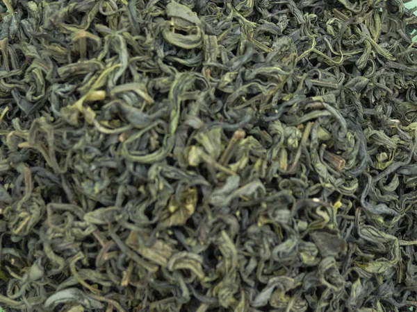 Chá verde solto — Fotografia de Stock