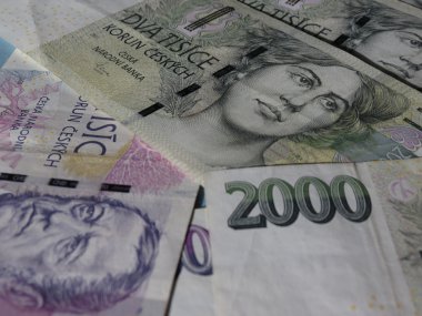 Çek korunas banknotlar