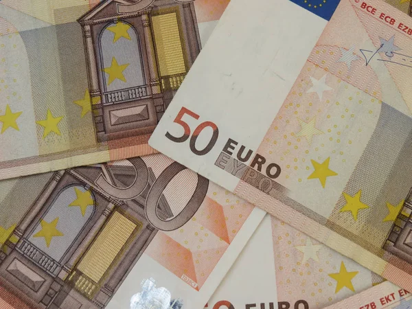 Banconote Euro Eur Corso Legale Dell Unione Europea — Foto Stock