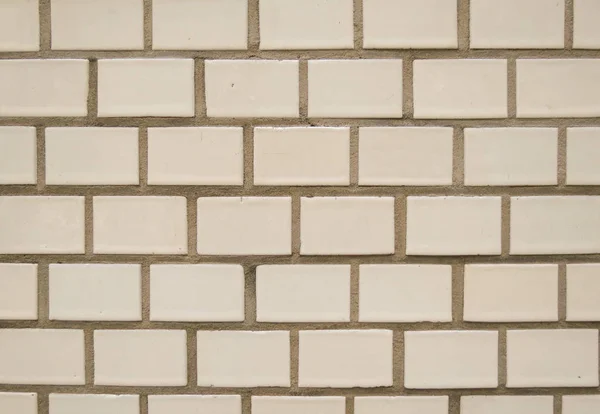 Parede Azulejo Branco Útil Como Fundo — Fotografia de Stock