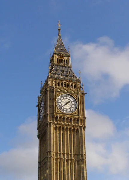 Big Ben Houses Parliament Aka Westminster Palace Londynie Wielka Brytania — Zdjęcie stockowe