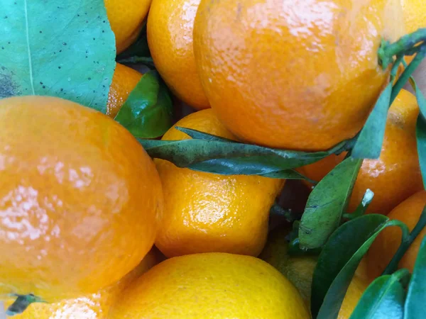Orange mandarin orange (Citrus reticulata) fruit vegetarian food
