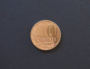10 Rus ruble kopecks sikke