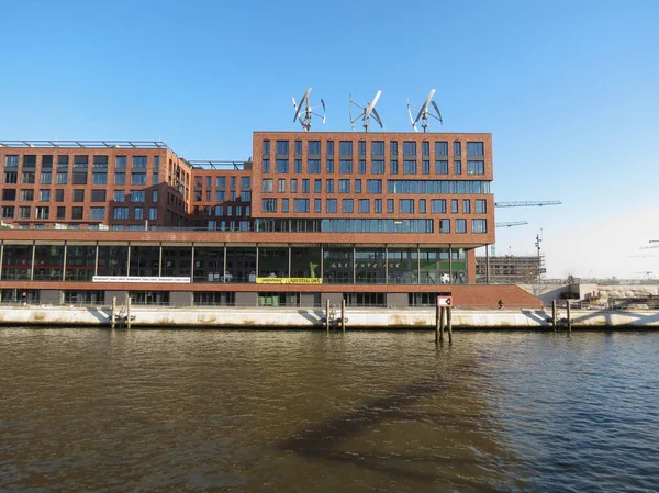 Greenpeace seat in Hamburg — Stock Photo, Image