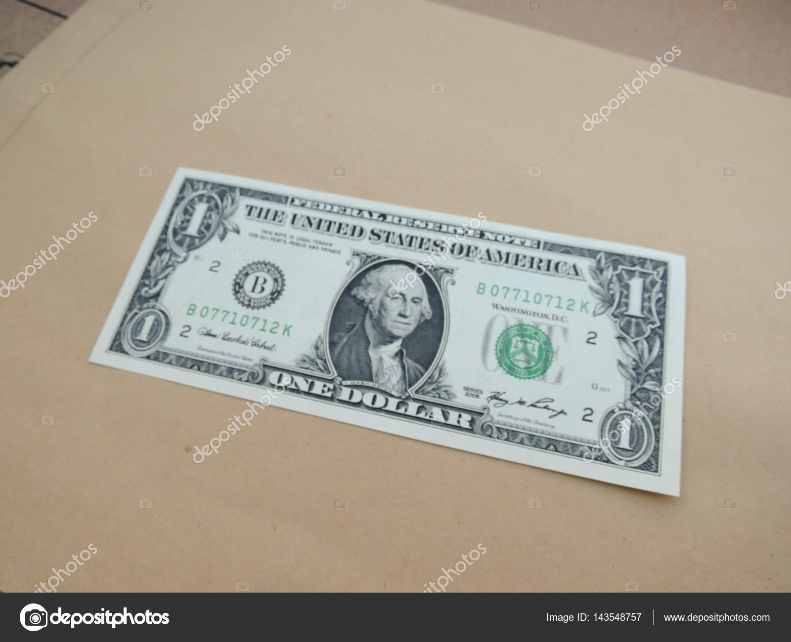 1 Dollar Bill President