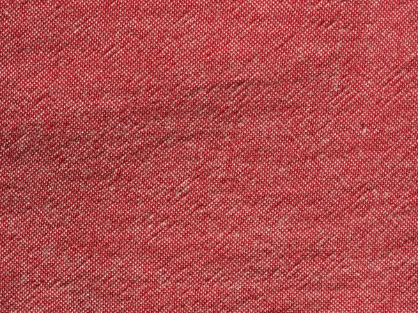 red cotton fabric texture useful as a background