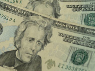 Yirmi dolarlık banknot para kavramı yararlı