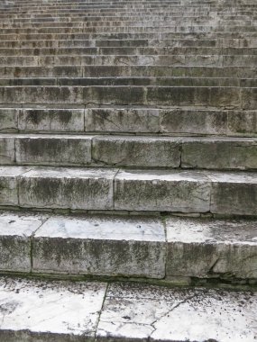 Taş merdiven perspektif arka plan olarak yararlı