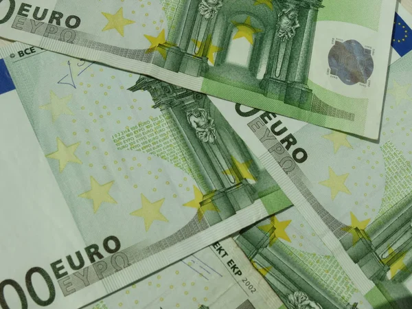 100 Euró Eur Bankjegy Európai Unió Hivatalos Fizetőeszközként — Stock Fotó