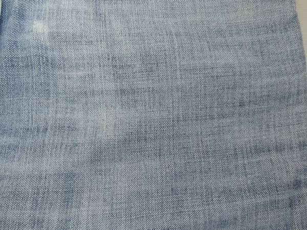 Tecido Jeans Azul Útil Como Fundo — Fotografia de Stock