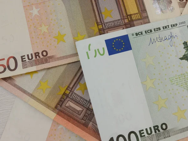 Euro Eur Banknotes Legal Tender European Union — Stock Photo, Image