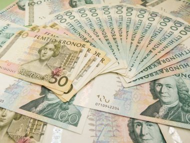 İsveç para birimi İsveç arka plan olarak yararlı Sek