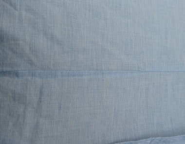 Hafif mavi pamuklu kumaş doku arka plan olarak yararlı