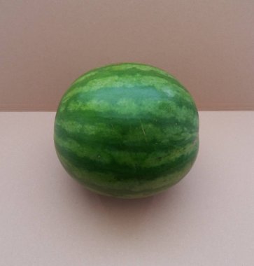 yeşil karpuz (Citrullus lanatus) meyve vejetaryen yemek