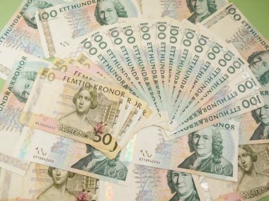 İsveç para birimi notlar