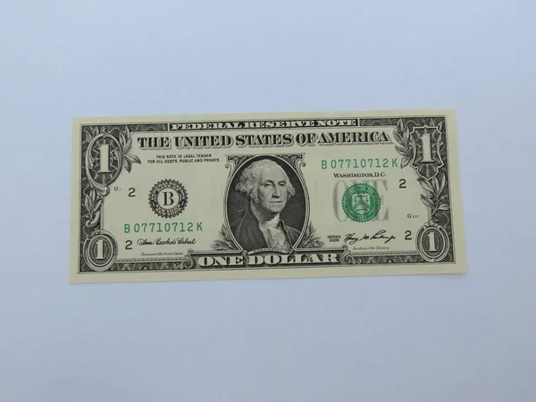 Oss Dollar Sedel Dollarsedel Featuring Oss Ordförande 1789 George Washington — Stockfoto