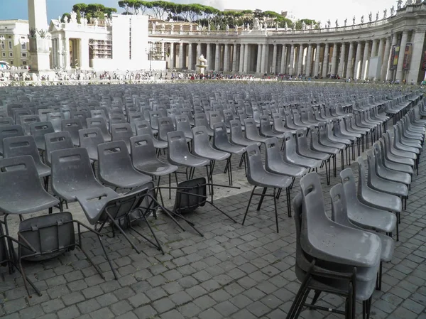 Audience empty seats — Stock Photo, Image