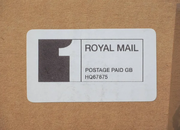 Royal Mail postage paid — Stock Photo, Image