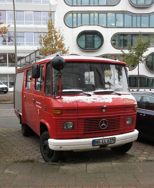 함부르크에서 소방 차량 — 스톡 사진