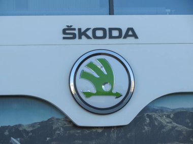 Skoda araba logosu Brno